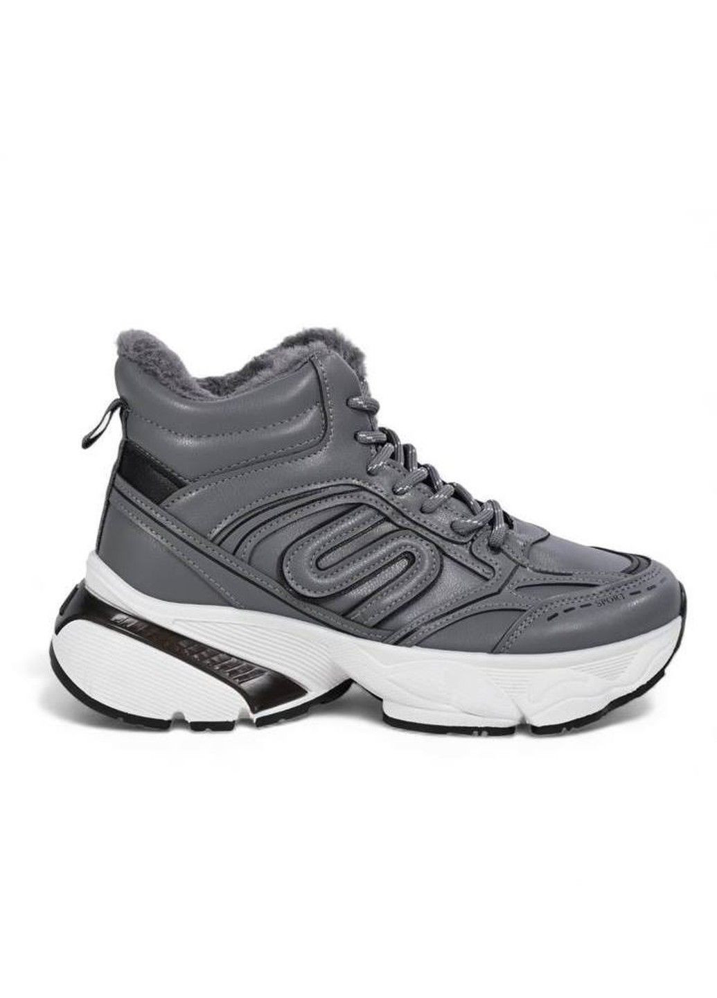 Кросівки жіночі зимові сірі (K908-3) Loretta сірі (365063652)