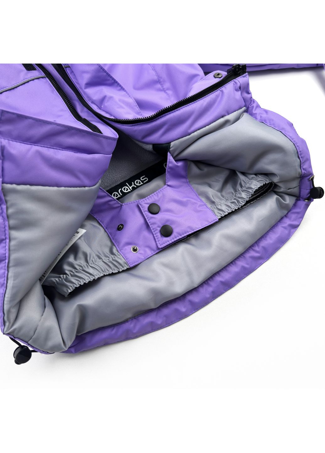 Сиреневая зимняя куртка зимняя однотон зимний 416025-08254 Marakas