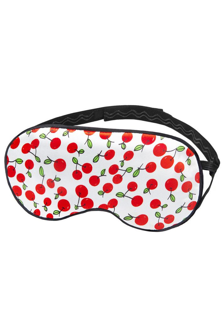 Маска для сна шелковая Млечный Путь с нескользящей резинкой в Подарочной упаковке Вишни (1139-02) Фабрика Тиші (369550253)