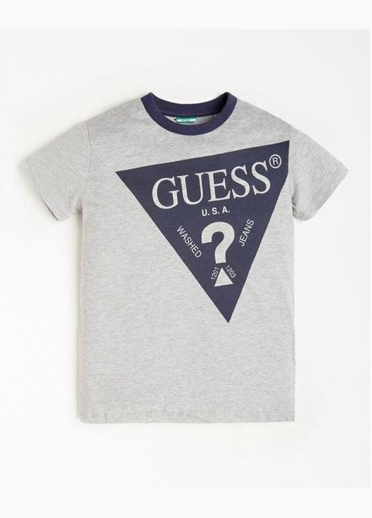 Синя демісезонна футболка guess, арт. l0yi25k8hm0, 134-140 см, 9-10 років GUESS KIDS