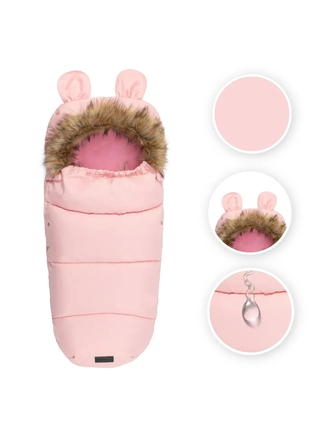 Оригинал! Конверт для коляски COZY Pink MoMi (397579625)