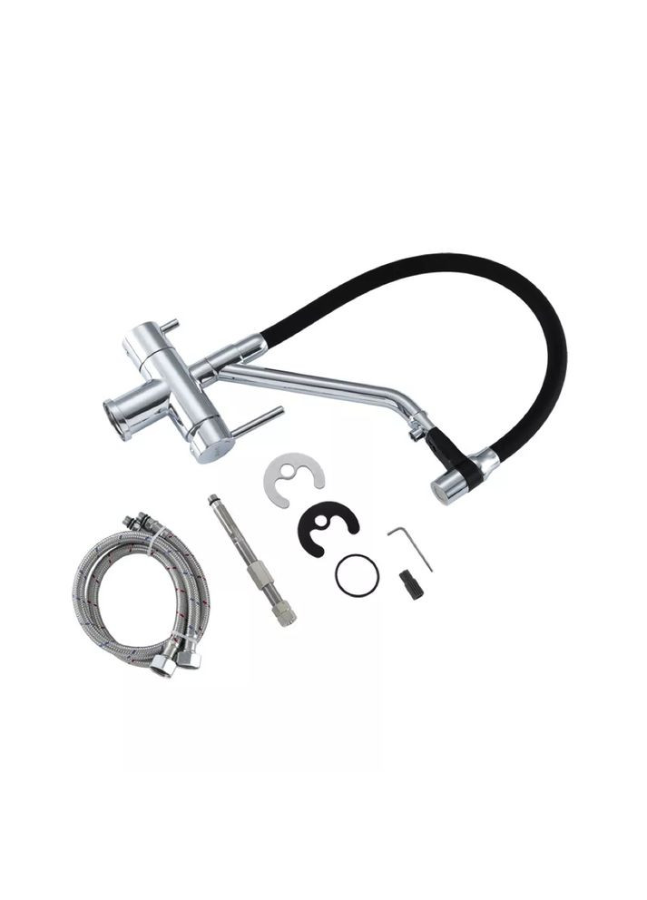 Змішувач для кухні з підключенням фільтра G4398-80, хром GAPPO (371881891)