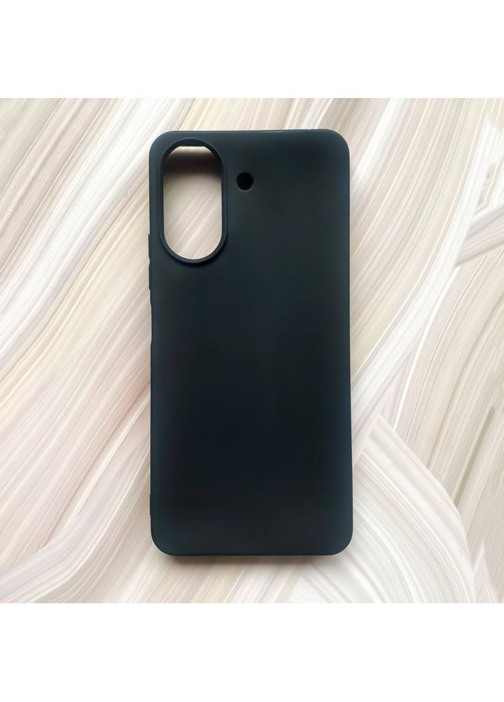 Матовий чохол на Xiaomi Redmi 13C / Poco C65 Чорний Creative (355393486)