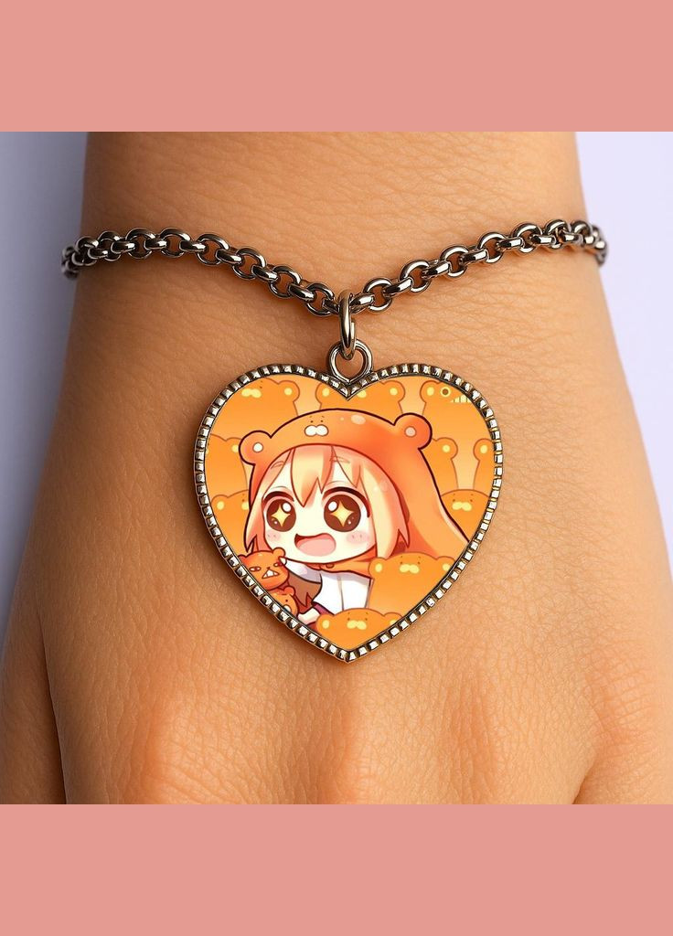 Браслет Аниме Двуличная сестренка Умару #006 (сердце) No Brand (329331394)