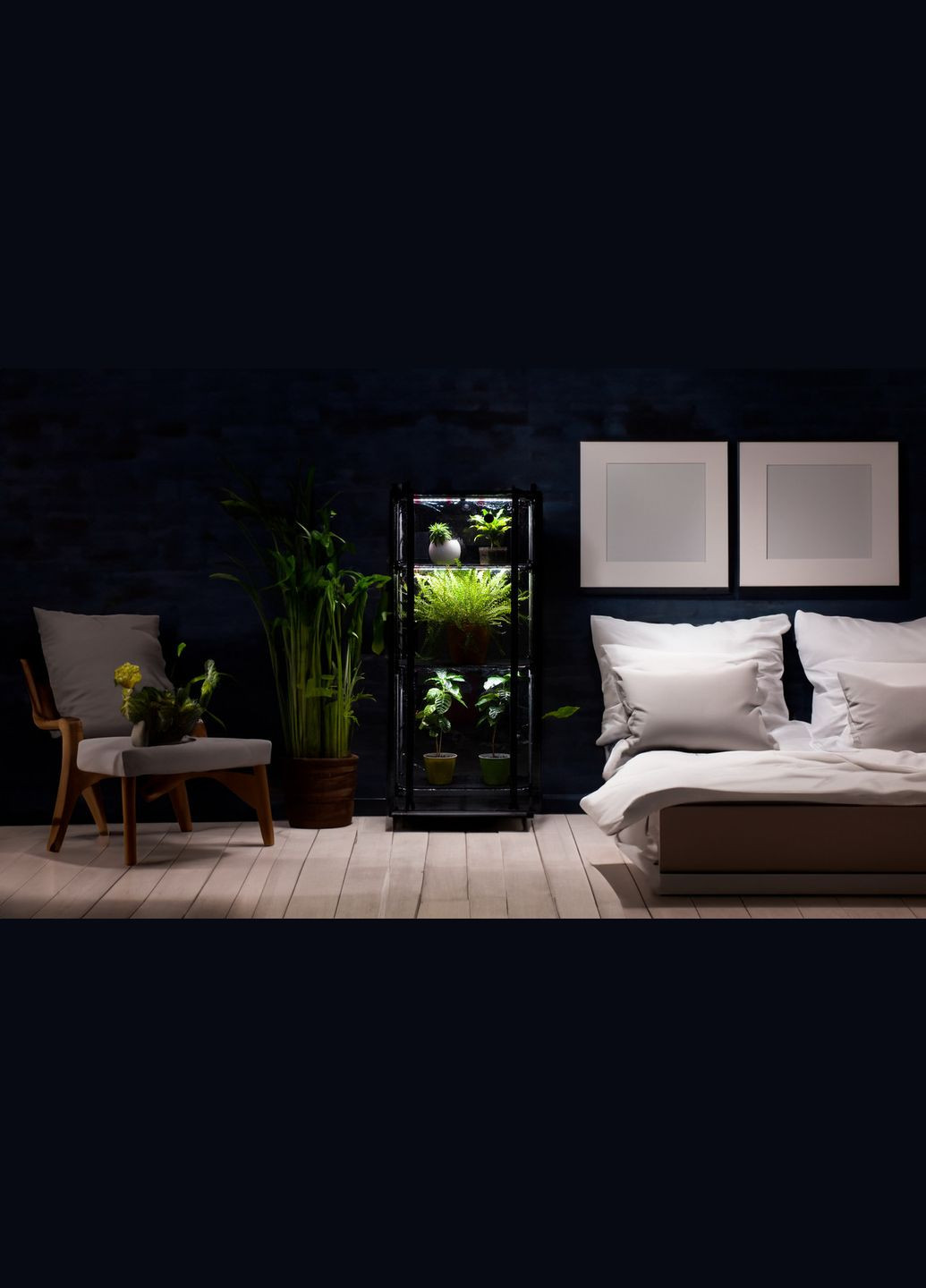 Міні теплиця з фіто світлом для дому Sezam XL Aluminium PS Міні-теплиця для дому, балкона, тераси, патіо Metaplant (346532026)