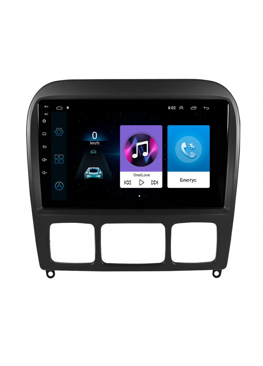 Штатна магнітола для Mercedes-Benz S-Клас IV (W220) 1998-2005 екран 9" 1/16Gb/ Wi-Fi Optima Andro 36 шт. Lesko (336198461)