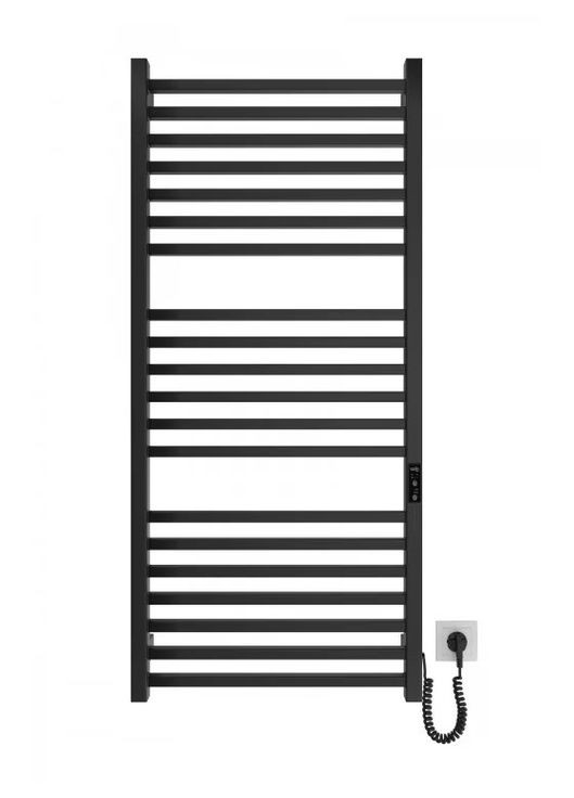 Електрична рушникосушка HF London 1170х530 TR K чорна матова Mario (318681183)