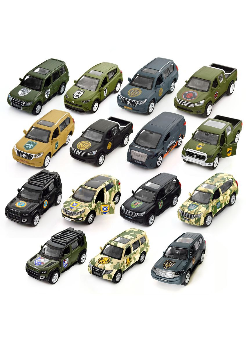 Автомодель Шевроны Героев Toyota Pav4 Ураган () TechnoDrive KM6198 (328394907)