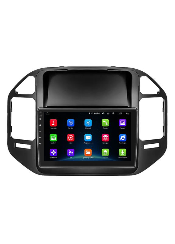Штатна магнітола 9" для Mitsubishi Pajero III Рестайлінг 2002-2006 2/32Gb/ Wi-Fi GPS Optima Міцуб 4 шт. Lesko (336200120)