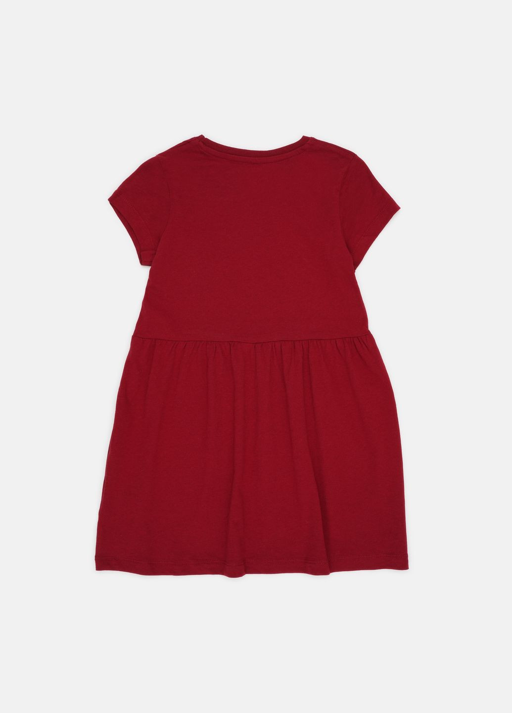 Бордовое платье H&M (290981224)