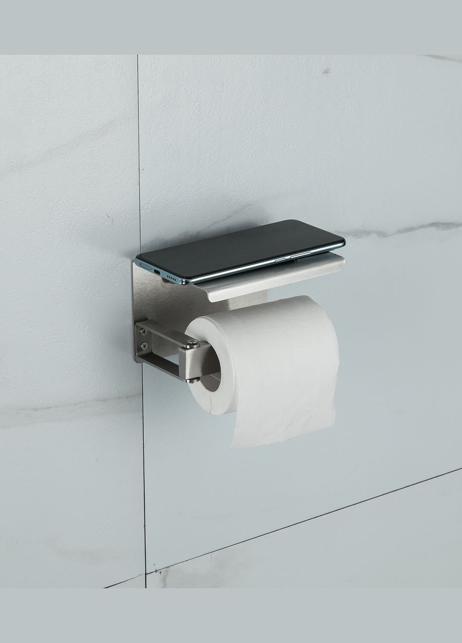 Бумагодержатель F30403, нержавеющая сталь Frap (316095360)