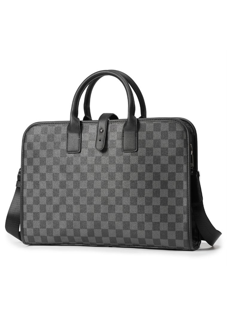 Чоловіча сумка для документів А4 стиль Луї Вітон, офісна сумка велика стильна No Brand (334730588)