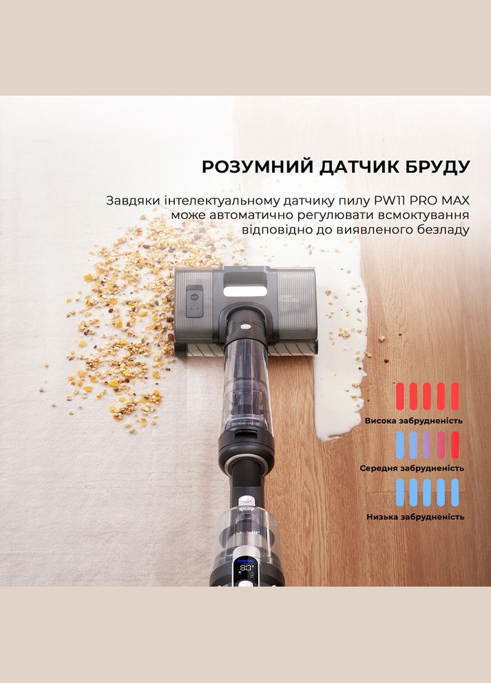 Бездротовий миючий пилосос PW11 PRO MAX 4 в 1 JIMMY (323107557)
