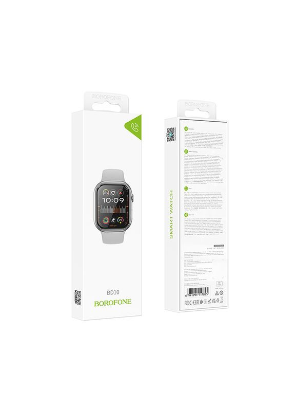 Смарт-годинник BD10 51mm. 270 mAh. IP67 Smart sports watch (call version) (6941991117855) Borofone BD10 Smart (382946208)