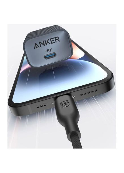Зарядний пристрій PowerPort 511 Nano IV - 30W USB-C Black (A2337G11) Anker (338188551)