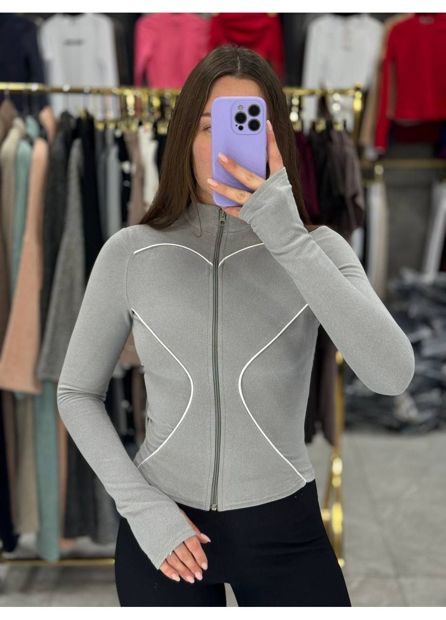 Теплый лонгслив на молнии Osoblyva (371296294)