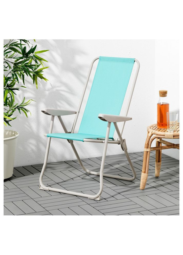Кресло с регулируемой спинкой бирюзовый IKEA (276533861)