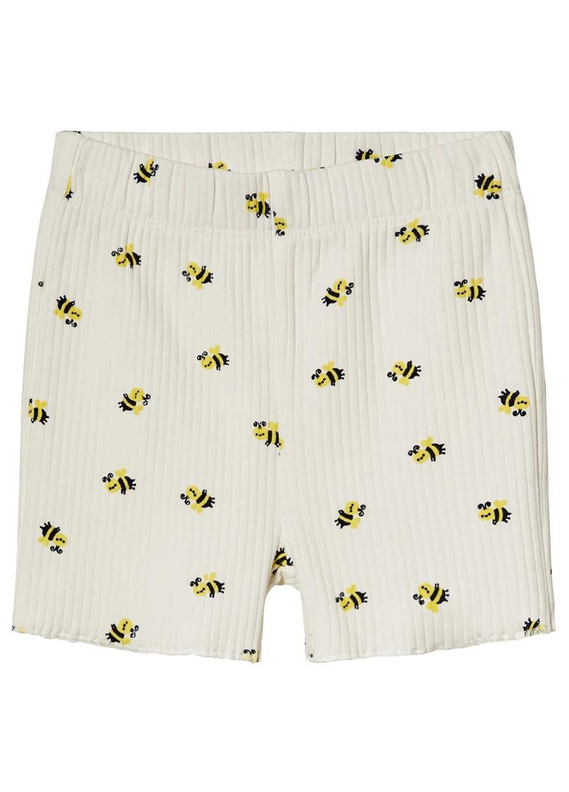 Белый летний костюм(футболка+шорты) с шортами Lupilu