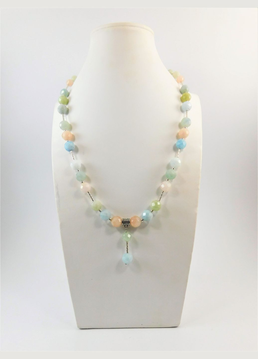 Намисто "Жанін" Морганіт Fursa fashion (322315222)