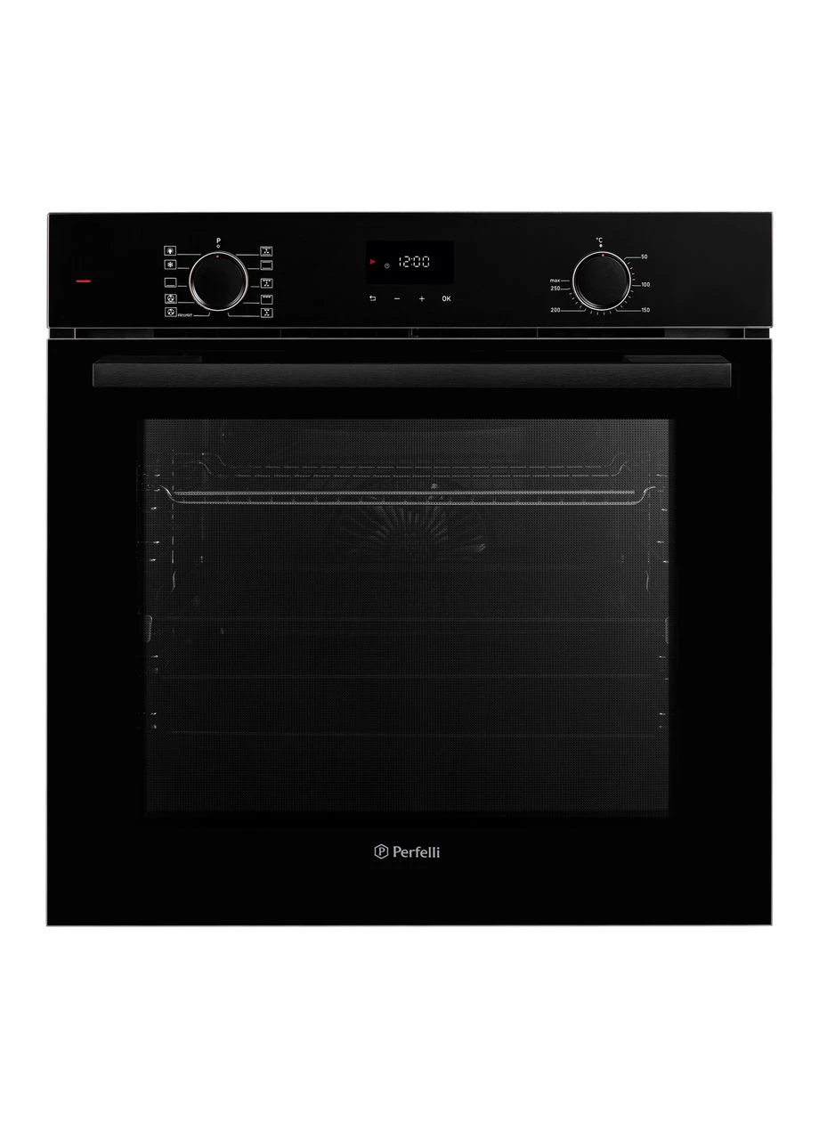 Духова шафа електрична DIAMOND 6D10N NERO PERFELLI (382792007)