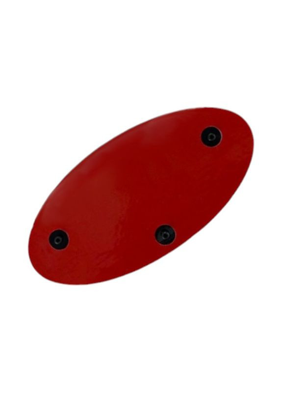 Эмблема черная (обод хром) 130х65 мм (на скотче + 3 ножки) 86320-1w250 Kia (369611842)