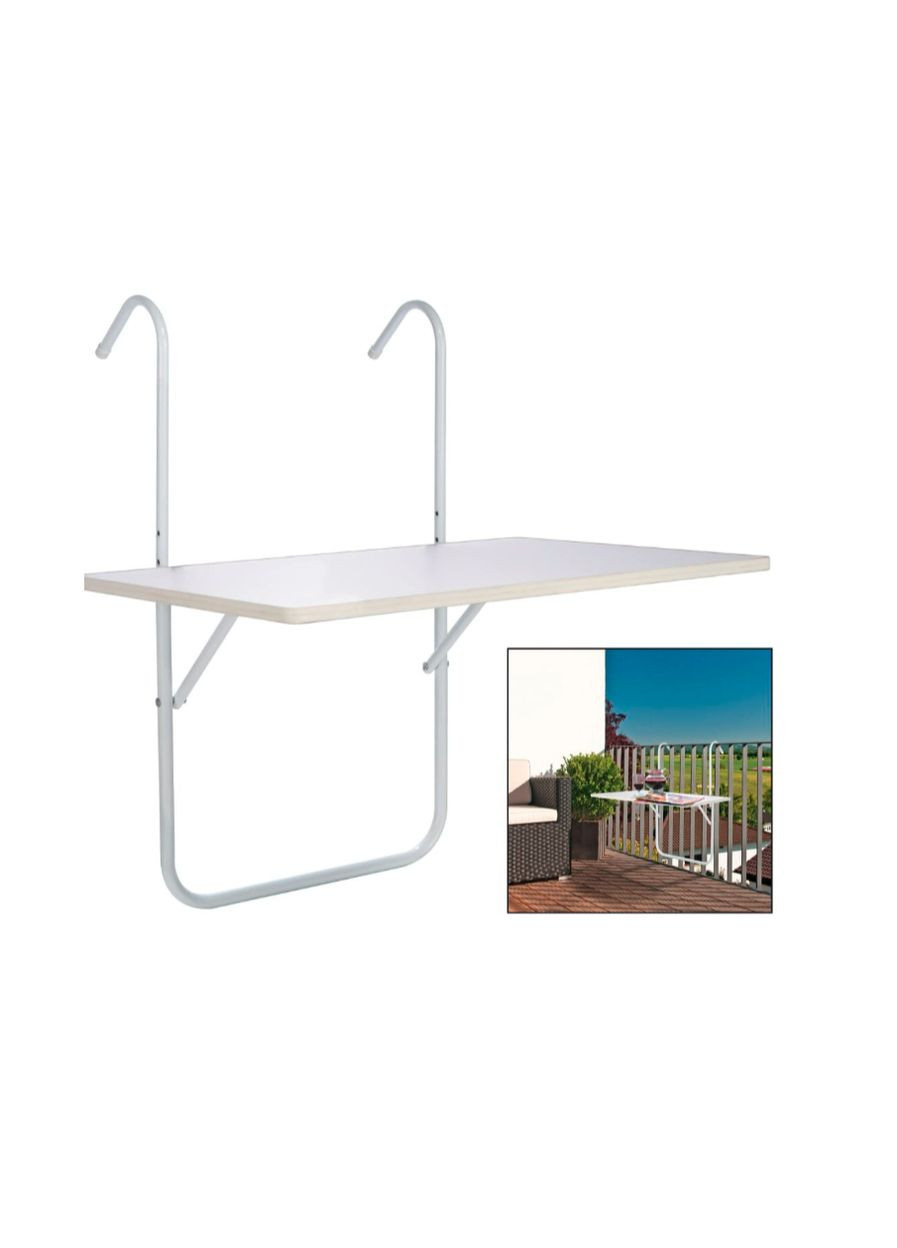 Підвісний балконний столик 60х40 см Livarno home (354829039)