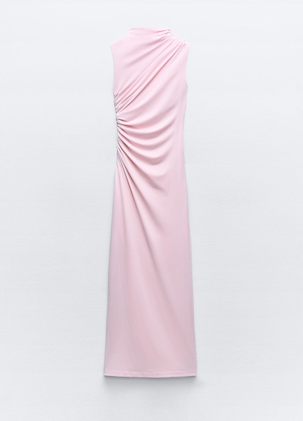 Світло-рожева святковий сукня Zara однотонна