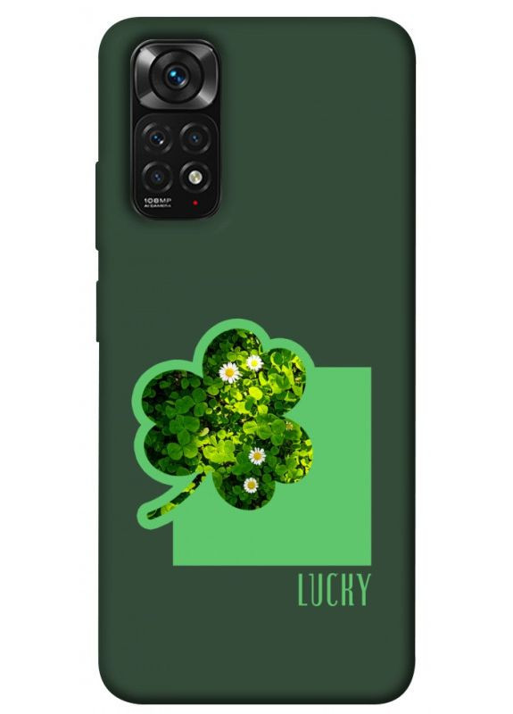 Чехол с принтом для Xiaomi Redmi Note 11, 11S для Сяоми, ксиоми редми ноте 11, ноте 11с Clover sign No Brand (338601512)