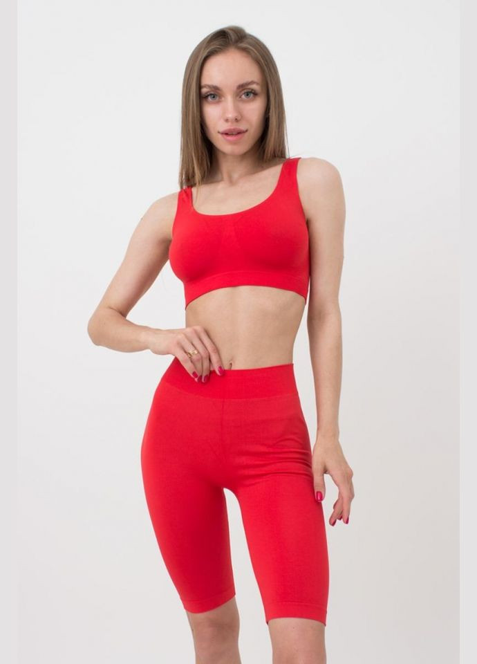 Шорти - велосипедки жіночі безшовні спортивні з мікрофібри Giulia TRACKS 01 (296470375)