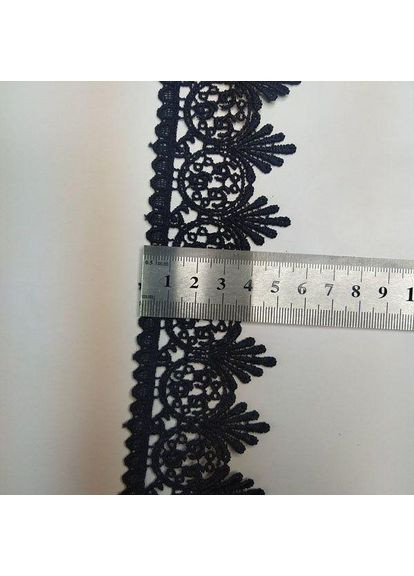 Мереживо макраме 5 см (20 м) колір-синій темний (33-y10331-2) Plus-plus (352751857)