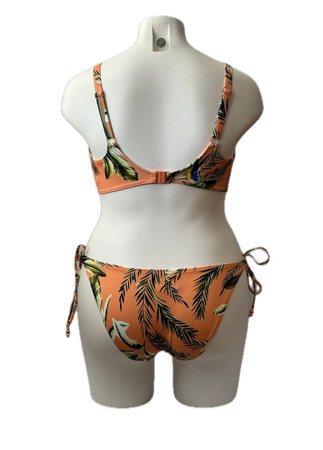 Бежевый летний купальник раздельный 6861-6865 раздельный, балконет Freya Birds In Paradise