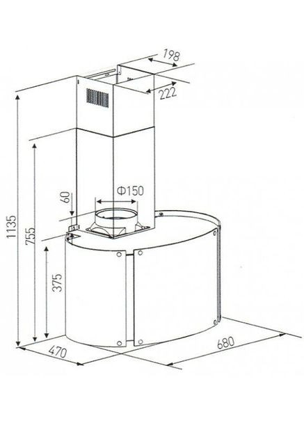 Вытяжка A 7425 Eco Kaiser (368580691)
