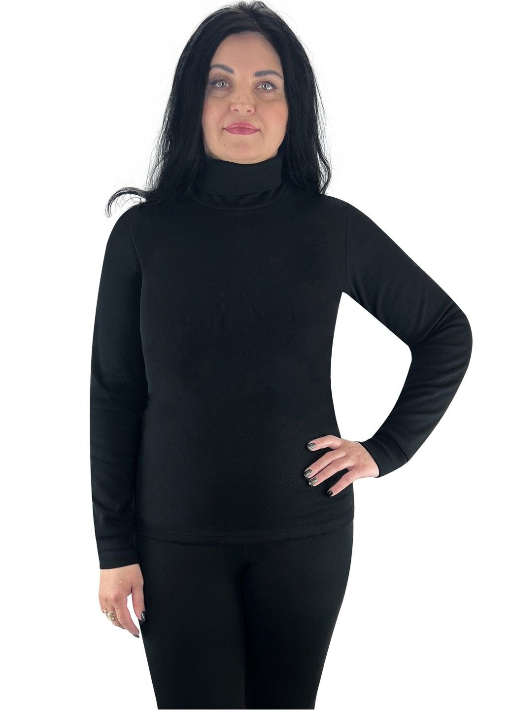 Водолазка женская стрейч начес Жемчужина стилей 4633 (313285351)