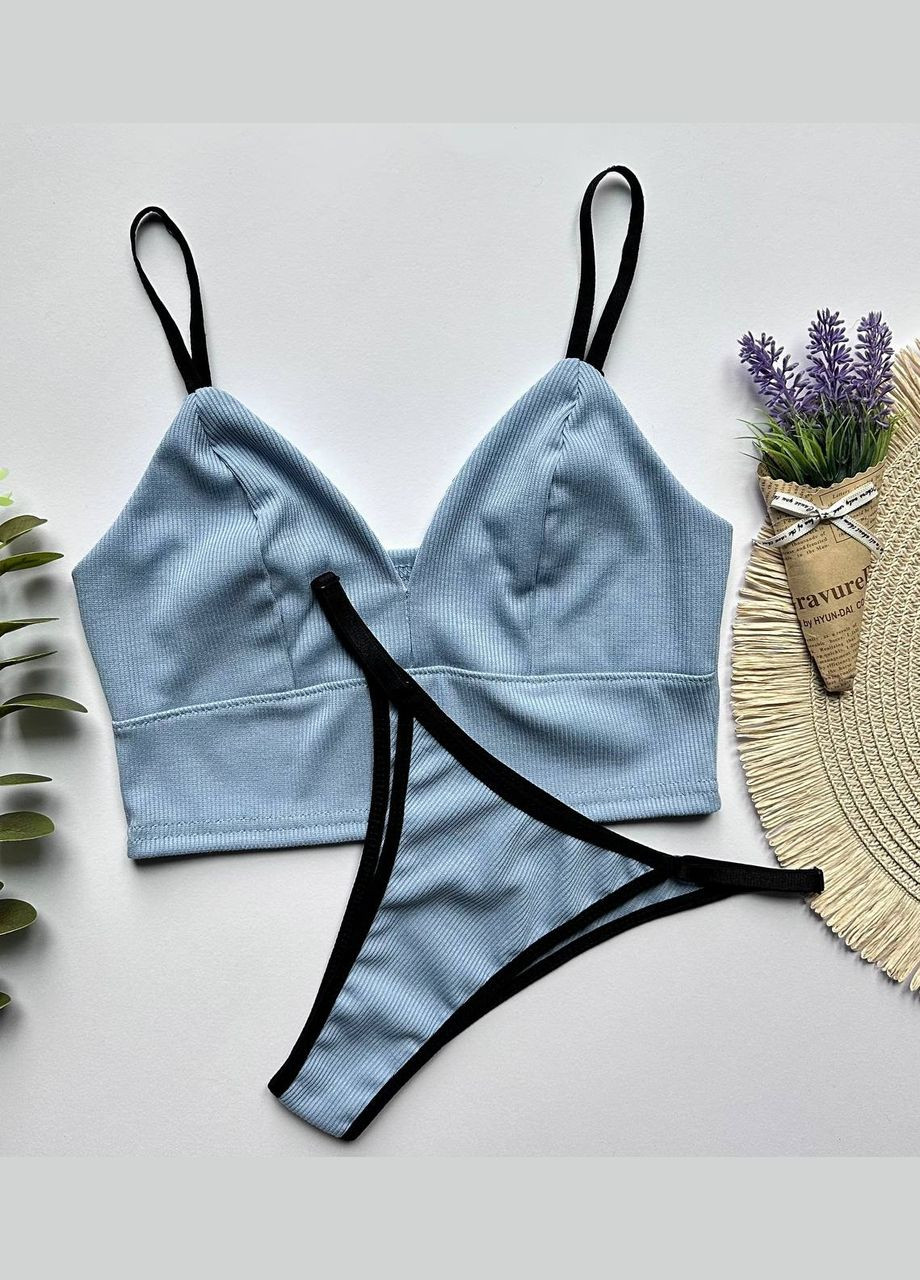 Комплект нижнего белья в рубчик Exclusive (317295257)