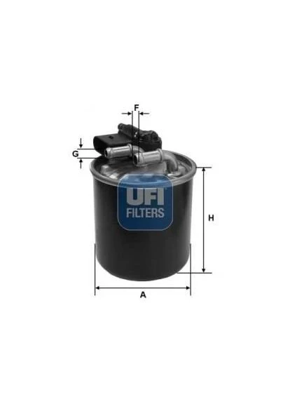Топливный фильтр UFI (366164525)