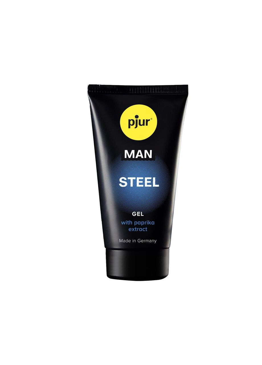 Гель для пеніса стимулювальний MAN Steel Gel 50 ml з екстрактом паприки та ментолом Pjur (367723148)