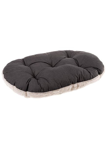 RELAX 55/4F C.BROWN-BEIGE Подушка, бавовна+штуч.хутро Ferplast (335587464)