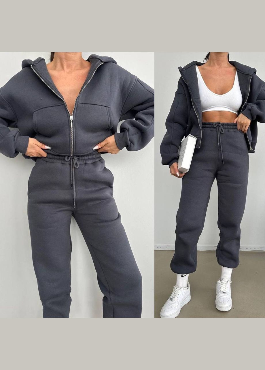 Теплий жіночій костюм No Brand (319321270)