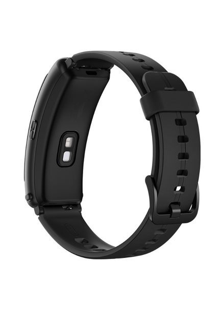 Силиконовый ремешок для часов. Ширина: 16 мм. Черный. Подходит на Huawei TalkBand B3, B6, B7 (совместимый). No Brand (370101864)