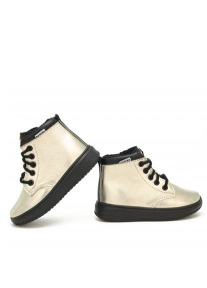 Золотые повседневные ботинки утепленные 11561002 Bartek