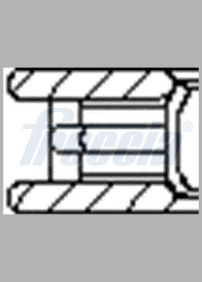 Кольца поршневые Freccia (368532310)