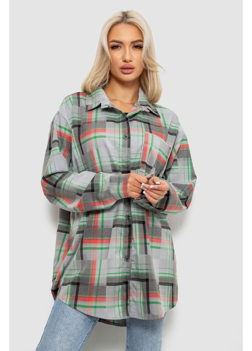 Серо-зеленая рубашка Ager