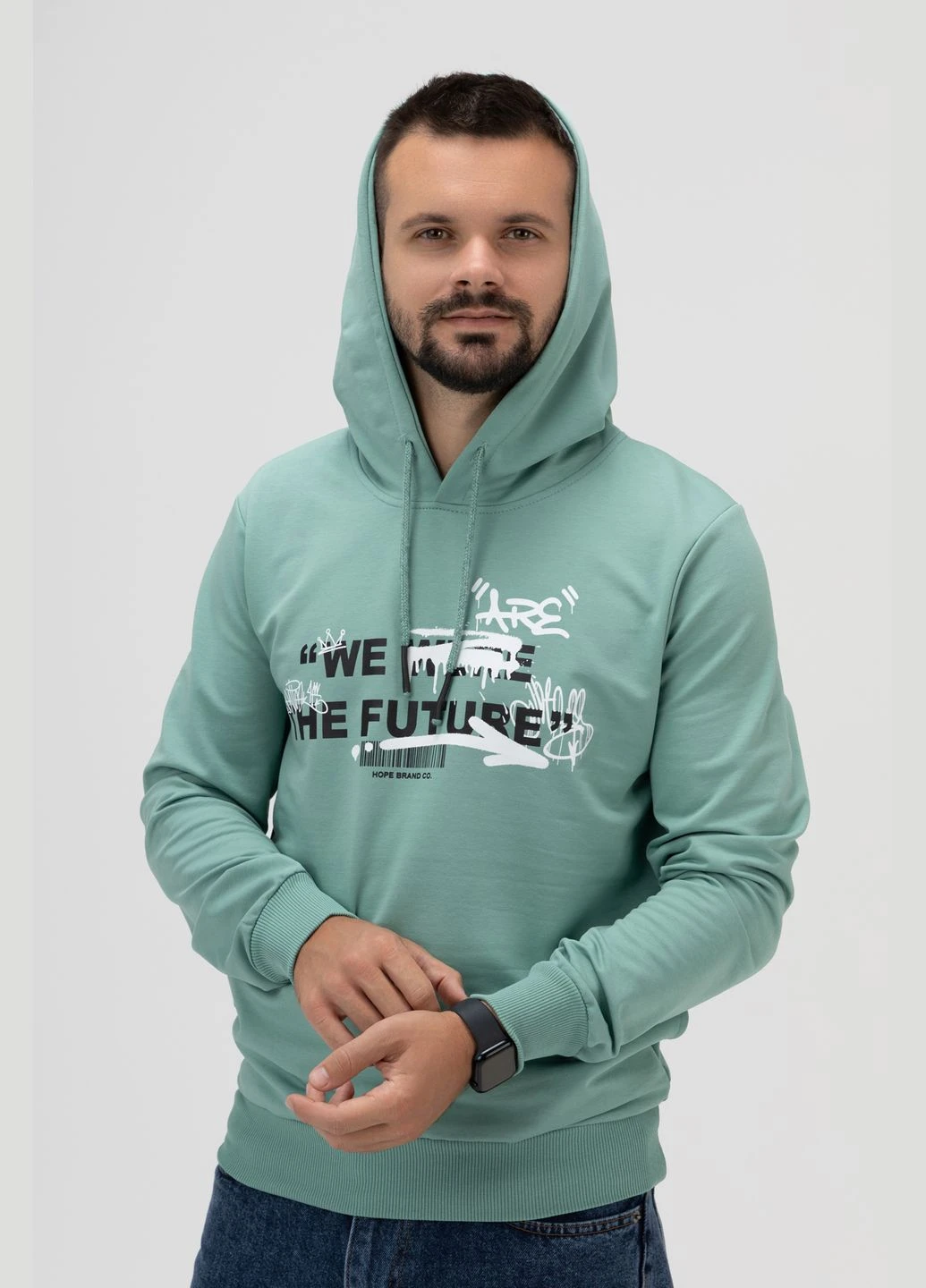 Худі з принтом чоловічий HP863 Hope (315995582)