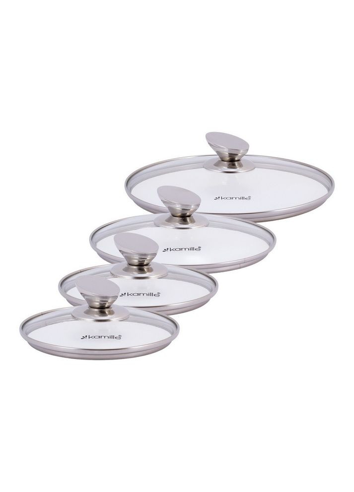 Набор посуды 9 пр. KM4429+Набор кухонных принадлежностей Tramontina Ability из нейлона 4 шт. 25199/601 Kamille (316516039)