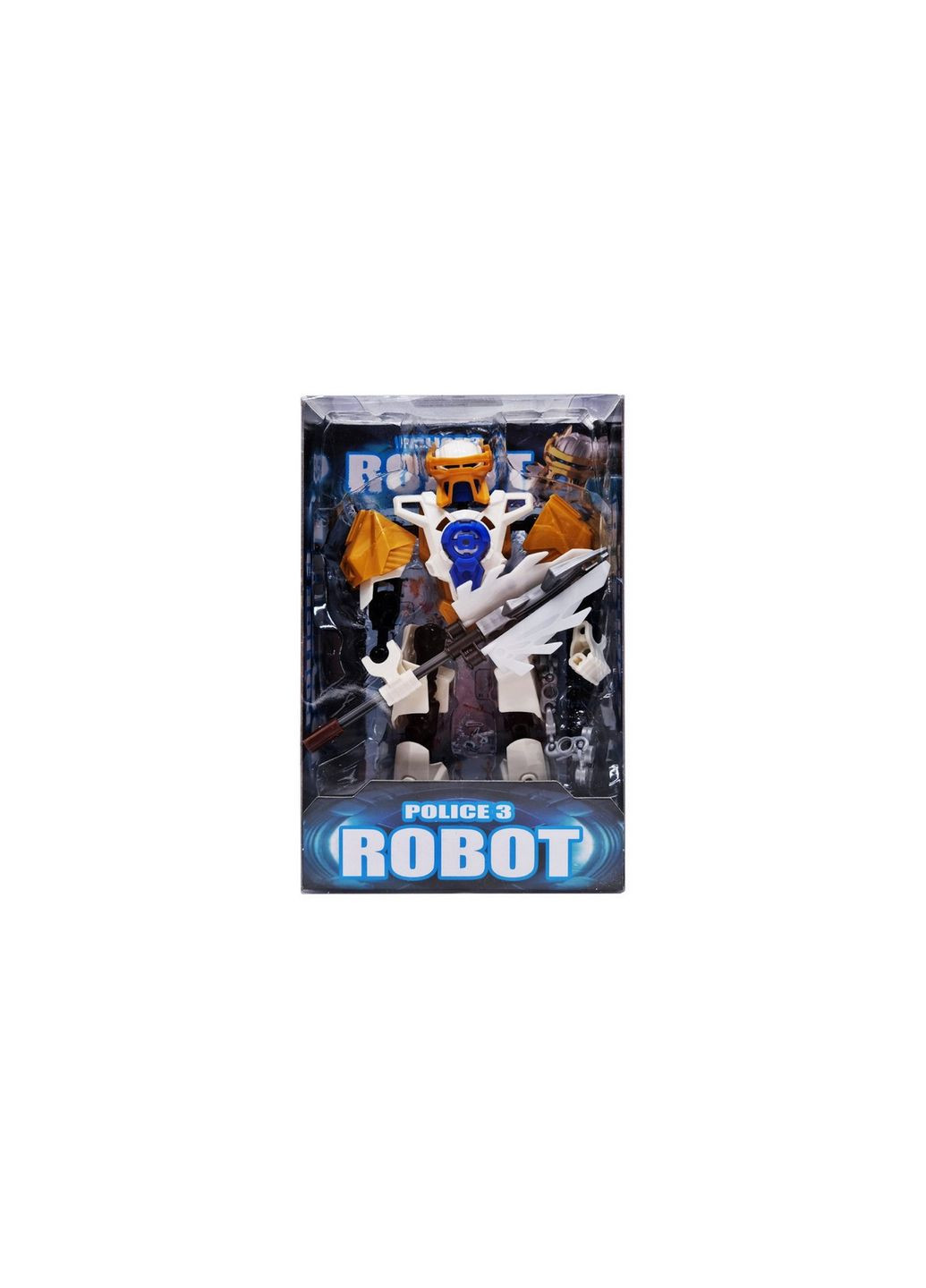 Дитяча іграшка Робот Police 3 2018-26 зі зброєю Білий Bambi (278075934)