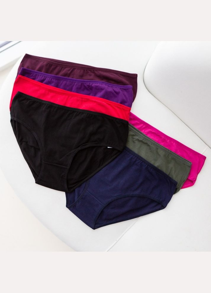 Набір жіночих трусиків тижневок батал - 7 шт Nicoletta (340276985)