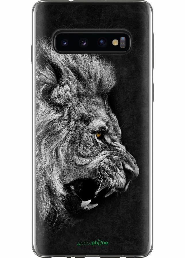 Чехол на Samsung Galaxy S10 Лев "1080u-1640-70447" Endorphone (364289348)