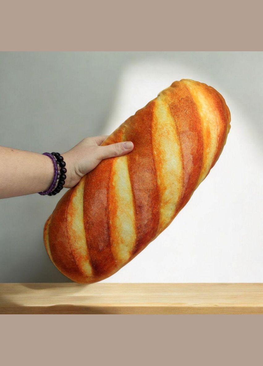 М'яка іграшка подушка "Батон" (40 см) Сувенір-Декор (B-40) No Brand (366341658)