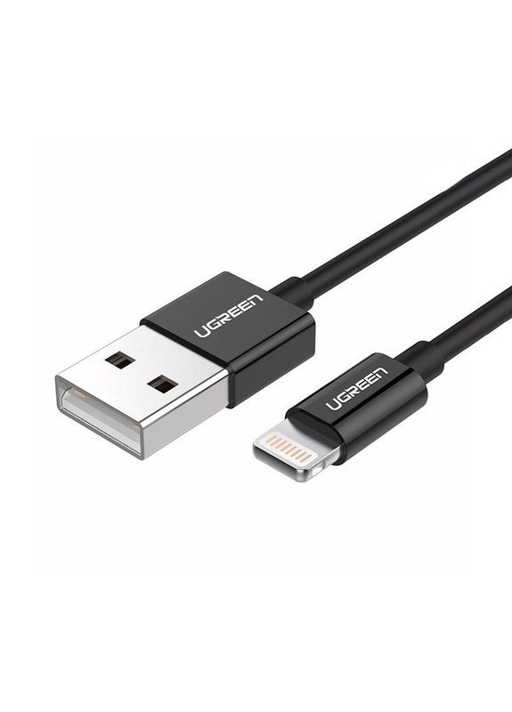 Кабель USB - Lightning (M/M), 2 м, Black (80823) Ugreen (336952546)