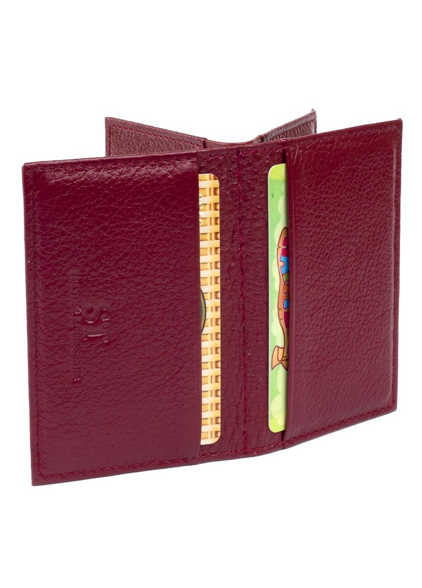 Візитниця-книжка 19218 Бордова st leather (329146446)